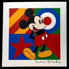 SIGNED SIR PETER BLAKE MICKEY