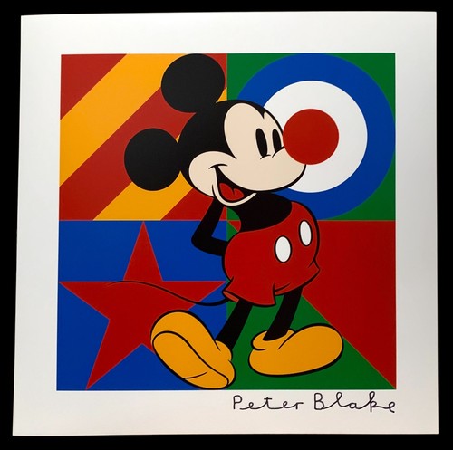 Signed sir peter blake - signed, mickey