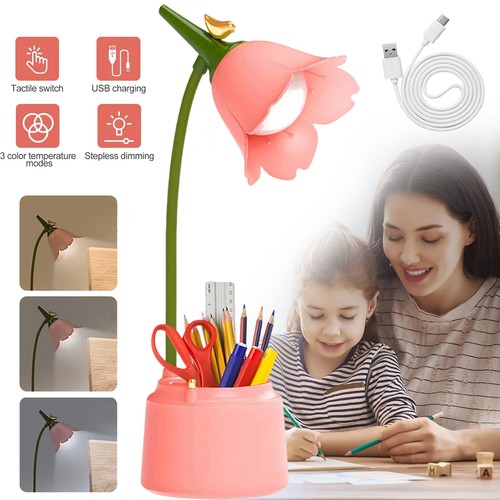 Led flower desk - desk, table