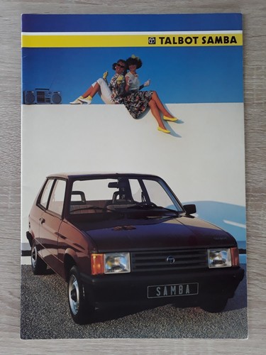 Talbot samba range - range, brochure
