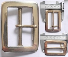 SOLID BRASS FULL BELT BUCKLE 5