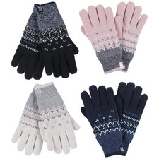Ladies Fairisle Fleece Lined