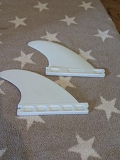 Futures SB1 350 Surfboard Fins, White, Used