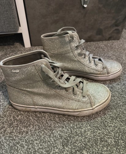 Silver sparkly keds from - sparkly,