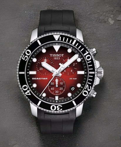 Tissot seastar red - seastar,