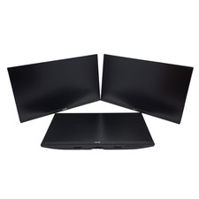 Job lot 3x Acer R241Y 23.8" Office Grade Monitor Full HD 1080p LED 16:9 VGS DVI