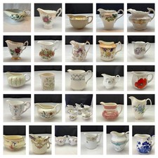 Vintage China Milk Jugs/Creamers -  Pretty -Choice - From £1.50 . Changing stock