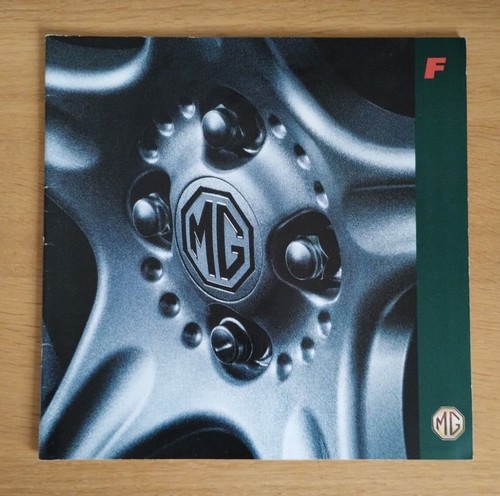 Mgf sales brochure 1996 - brochure,