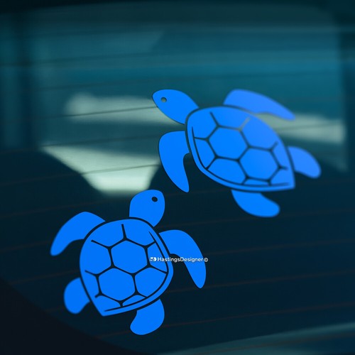 Sea turtles surfing camper - ,