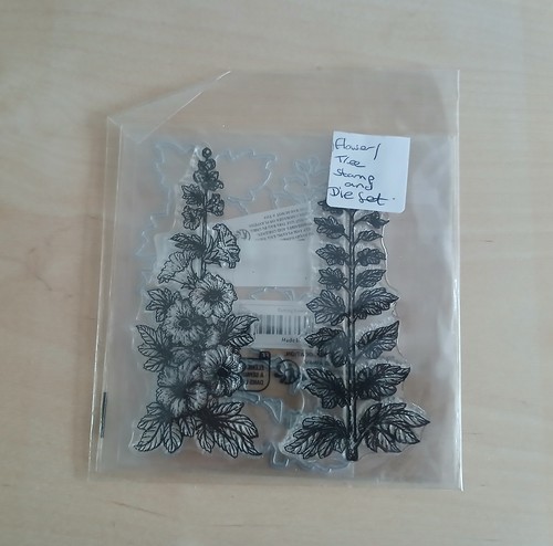 Stampin stamp die set - &,