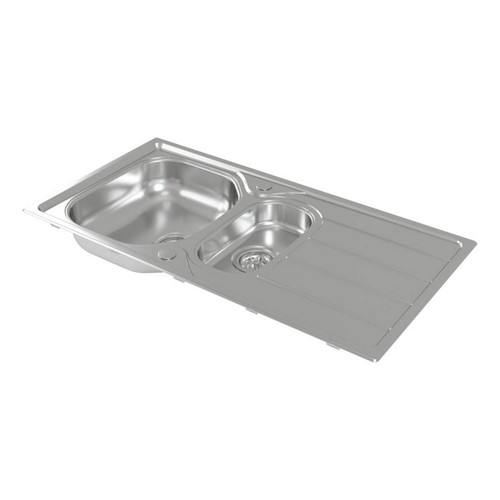Kitchen sink inset and tap - kitchen,