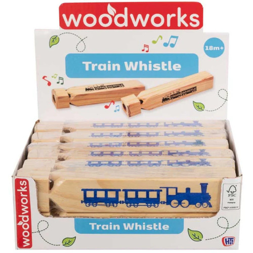 Woodworks wooden loco chime - wooden,