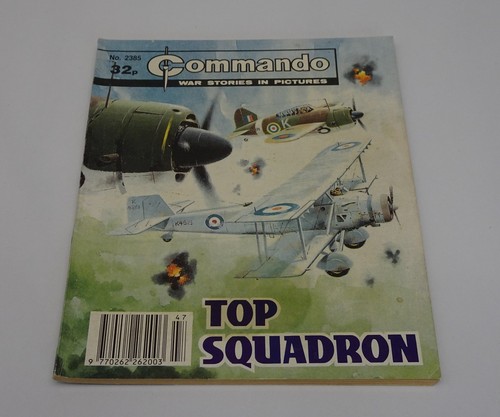 1990 commando comic - comic, 2385