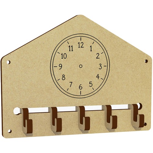 Clock face outline key - 'clock,