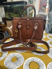 Fossil Leather Handbag