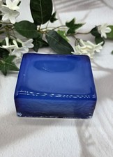 Cobalt Blue Glass Knapping