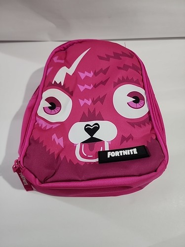 Fortnite lunch bag kids - bag, pink