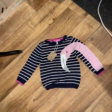 Joules Age 4 Flamingo Jumper Lot A13