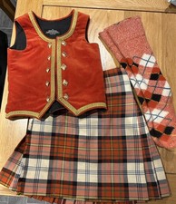 Highland dancing kilt outfit