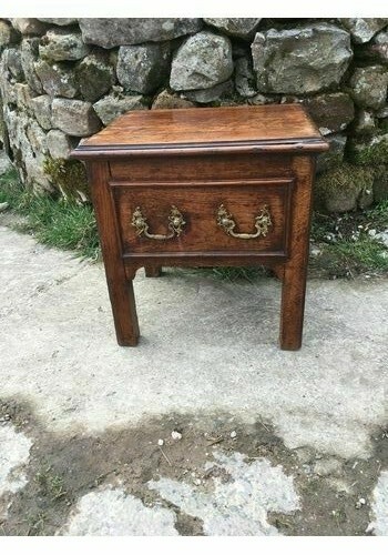Oak commode bible box - commode/bible,