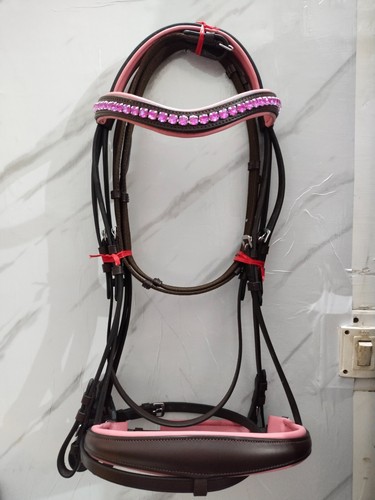 Dressage leather bridle - dressage,
