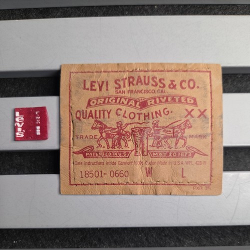 Vintage levi 18501 0660 - vintage,