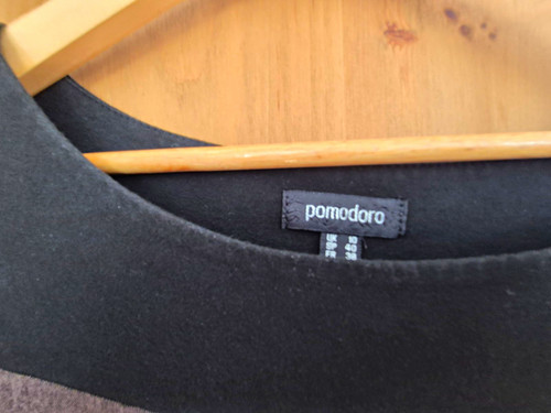 Pomodoro black grey - pomodoro, black/grey