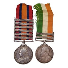 QSA / KSA (Rare Clasps) Medals