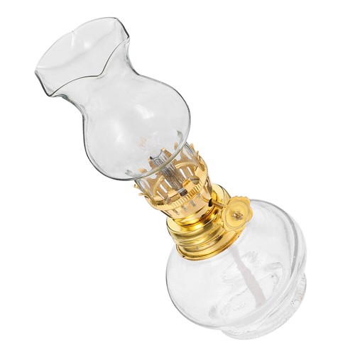 Stylish glass oil lamp - oil,