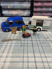 LEGO 60117 Town City Van and Caravan Building Kit