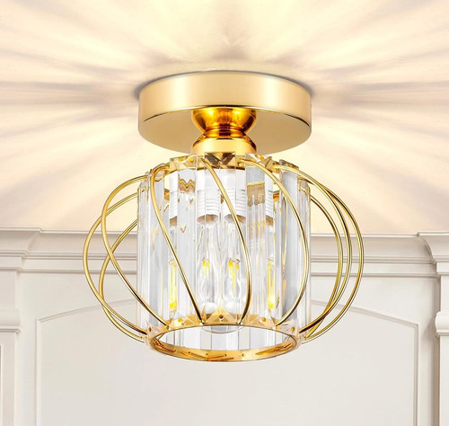 Crystal ceiling light e27 - ceiling,