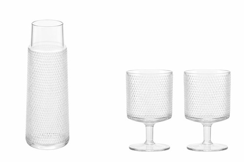 Moods crystal carafe - crystal, 1l