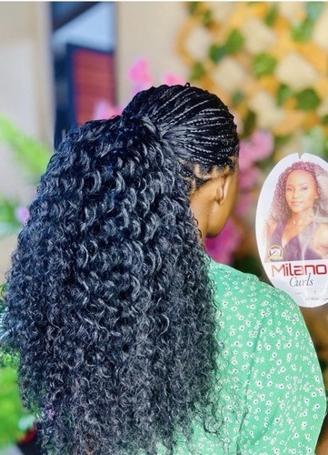 Milano braids curls colour - , 1