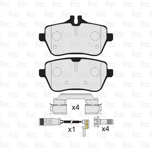 Brake pads for mercedes - brake,