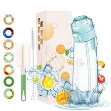 Water Bottle Set: 7 x Pods & 1 x Bottle Sleeve & Brushes NEW