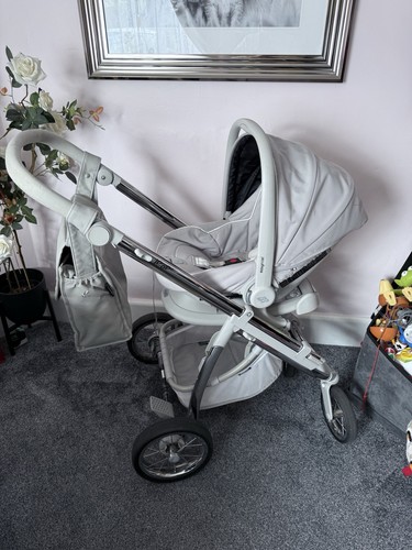 Bebecar grey and white seat - white,