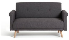 Evie Fabric 2 Seater Sofa in a
