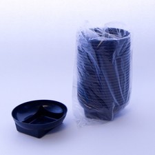  PLASTIC SQUARE ROUND GREEN BOWL POSY DISH PACK OF 25 OASIS FLOWER ARRANGEMENTS 