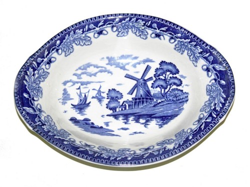 Vtg cobalt blue - cobalt, white