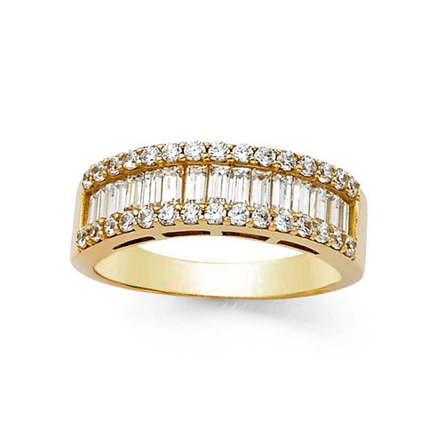 14k yellow gold plated - 14k, 1.15ct
