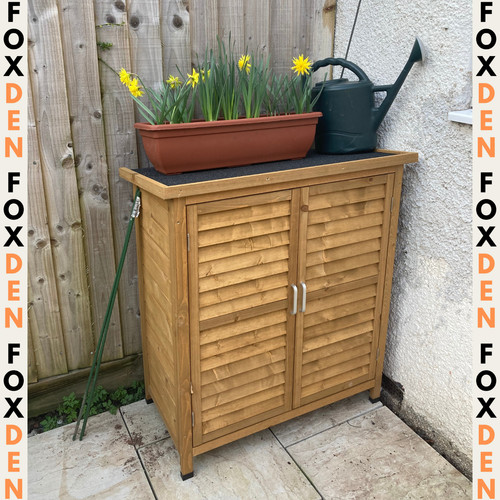 Small wooden garden shed - wooden,