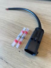 BMW  Motorrad GPS Sat Nav Connector plug (wired) + Solder Terminals