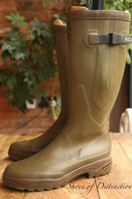 Aigle Green Rubber Wellies