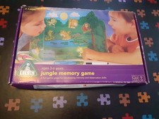 ? Elc Jungle Memory Game Vintage Develop Memory Observation Skills Complete 3+