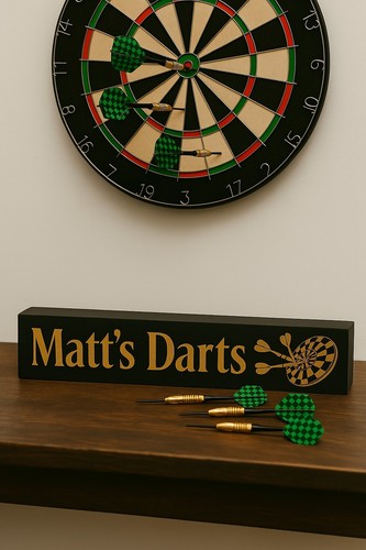 Personalised dart holder - dart, holder,