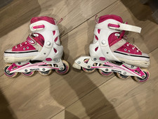 SFR  Camden Girls  Adjustable Inline Skates Pink size UK 3 - 6