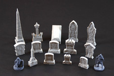 Gravestone Cemetery Scatter