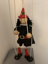 Wooden Marionette Puppet On A
