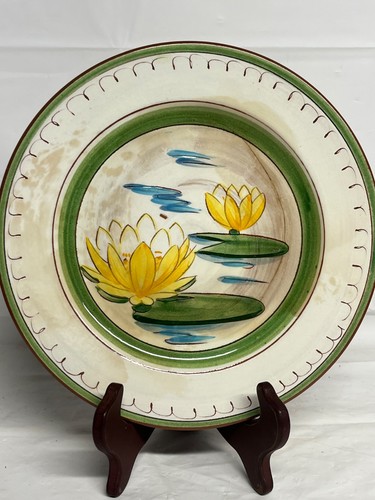 Stangl round waterlily - stangl, 10”
