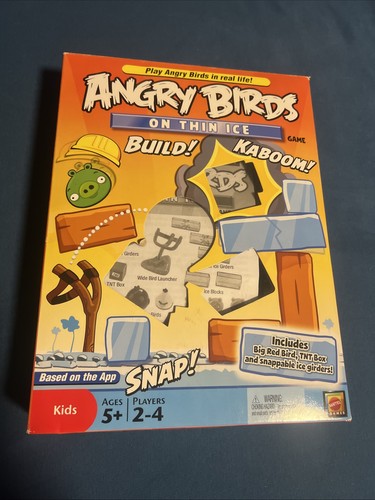 Angry birds thin ice - birds, on